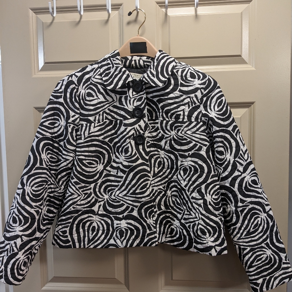 Requirements Bolero Style Swing Coat- size XL